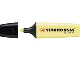 Marcador Flurescente STABILO Boss Original Amarelo