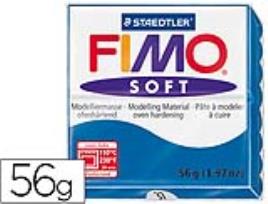 Pasta p/ Modelar Staedtler Fimo Soft 56 Gr Cor Azul