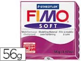 Pasta p/ Modelar Staedtler Fimo Soft 56 Gr Cor Purpura
