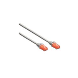 CHICOTE CAT6 UTP LSZH 0.25MT CINZA