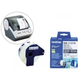 Etiqueta Brother DK-11219 Papel Térmico 12X12mm