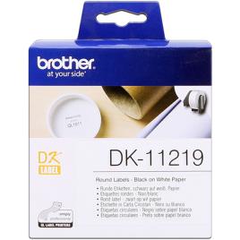 Brother DK-11219 Etiquetas 12 mm, 1200 piezas / bobina original