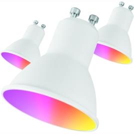 Lâmpadas  iO RGB + CCT 5.5 W GU10 400 lm - 3 uni.