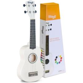 Ukulele  Soprano US-WHITE 