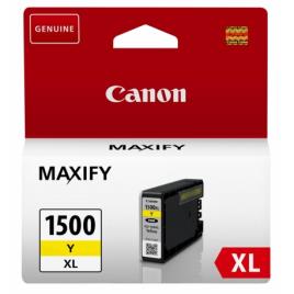 Tinteiro Original Maxify PGI-1500 XL de Alto Rendimento, Amarelo, Individual, 9195B001