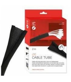Tubo Para Arrumação de Cabos LTC Cable Tube Preto 2 Metros