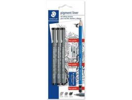 Pack de 6 Canetas Fineliner STAEDTLER 