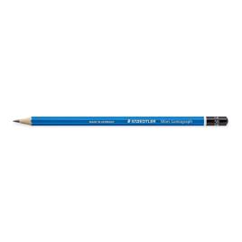 Staedtler Mars Lápis de Grafite Mars Lumograph, Minas 5B, Corpo Hexagonal Azul