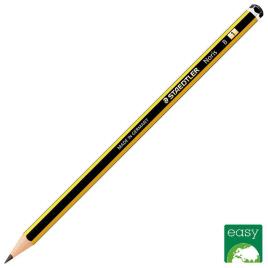STAEDTLER Lápis de Grafite Noris, Minas B, Corpo Hexagonal Amarelo e Preto
