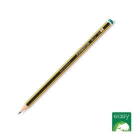 STAEDTLER Lápis de Grafite Noris, Minas 2H, Corpo Hexagonal Amarelo e Preto