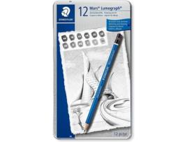 Lápis de Carvão STAEDTLER Mars Lumograph 2B - HB (2B)