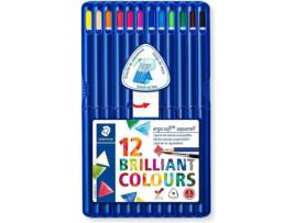 Lápis de Cor STAEDTLER Ergosoft (Conjunto 12 Unidades)