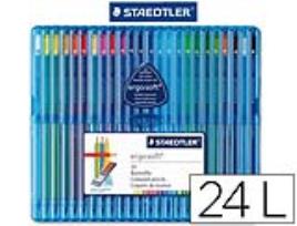 Lápis de Cores Staedtler Ergosoft 24 Unidades