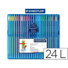 Lápis de Cor Ergosoft Com 24 Staedtler 157SB24