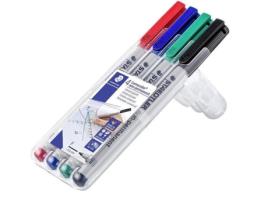 Marcadores STAEDTLER LUMOCOLOR Lumocolor 316 Ponta Fina (4 Unidades - 0,6 mm)