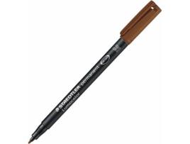 Marcador Permanente  Lumocolor 1 mm Castanho