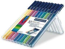 Pack 10 Marcadores STAEDTLER Triplus (1.0mm)