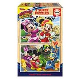 Puzzle Mickey and the Roadster Racers Educa (16 pcs)