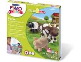 Kit para Brincar e Modelar  Kids Form & Play Farm. Nível 1.