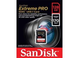 Cartão de Memória Extreme Pro SDXC 128GB - 