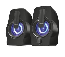 Colunas TRUST Gemi RGB 2.0 Speaker Set - preto - 22948