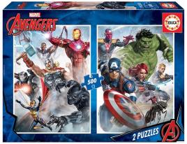 Educa - Avengers - 2x500 Peças