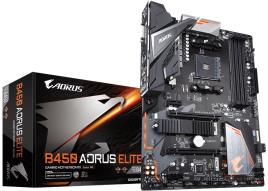 Motherboard  B450 AORUS ELITE AMD AM4 B450 4DDR4 USB 3.1 M.2 PCIE