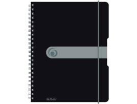 Caderno HERLITZ 11293073 Preto (A4)