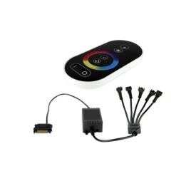 CONTROLADOR LEDS RGB IR TOUCH REMOTE 12V PRETO