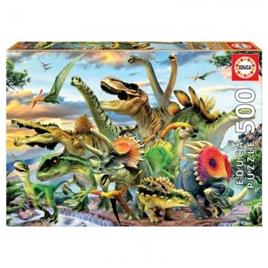 Puzzle  Dinossauros 500 peças