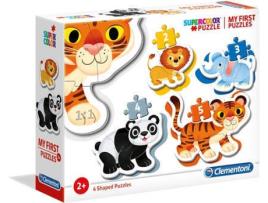 Puzzle CLEMENTONI Animais Selvagens (6 Peças)