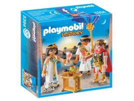 PLAYMOBIL History: César e Cleópatra 5394 (Idade mínima: 6)