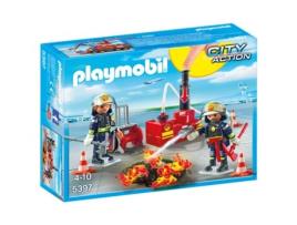 City Action: Equipa de Bombeiros com Bomba de Água (Idade mínima: 4)