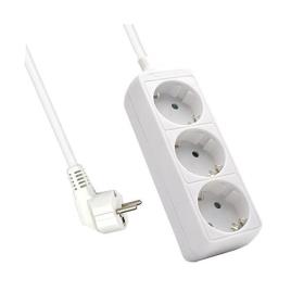 Extensão com 3 Tomadas sem Interruptor  EW395 3680W - Preto