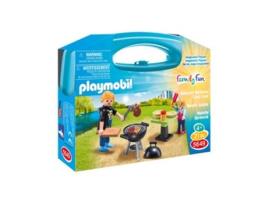 Playset Family Fun Backyard Barbacue Carry Case  5649 (21 pcs)