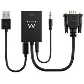 Adaptador VGA para HDMI com Áudio  EW9866