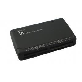 Leitor Cartões Externo. Usb 2.0. Preto