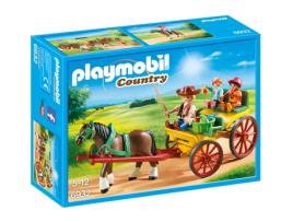 PLAYMOBIL: Carruagem com Cavalo (Idade mínima: 4 - 29 Peças)