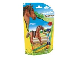 PLAYMOBIL Country: Terapêuta de Cavalos - 9259 (Idade mínima: 4)