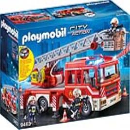 Camião de bombeiros com luz e som City Action  9463 (14 pcs)