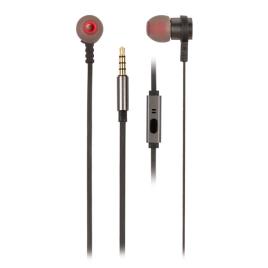 Auriculares met?licos cplano 1.2m Cinzento