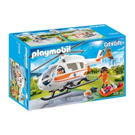 Playset City Life Rescue Helicopter  70048 (38 pcs)