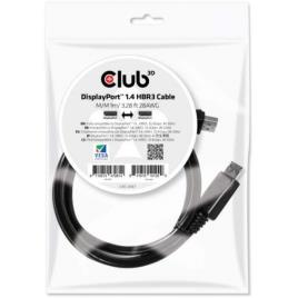 Cabo Club3D DisplayPort 1.4 HBR3 8K60Hz 2 Metros