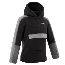 Polar de caminhada - Columbia Hoodie Sherpa Preto - Criança 7-15 anos