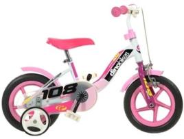 Bicicleta DINO Criança (Rosa)