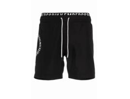 Calções de Banho BIKKEMBERGS Poliéster Homem (XL - Preto)
