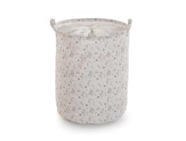 Cesto de Roupa Suja Versa Lili Poliéster Têxtil (.