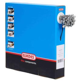 Elvedes 1x19 Wires Stainless With T-nipple 7×6 Brake Cable 100 Units  2250 mm