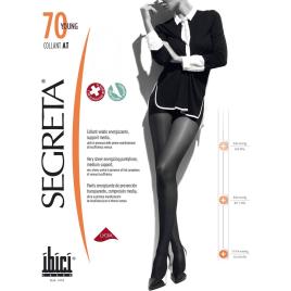 Collants de Descanso Young 70 Preto Tam.2 Ibici