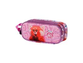 Estojo duplo Disney Pixar Yaay Turning Red 3D